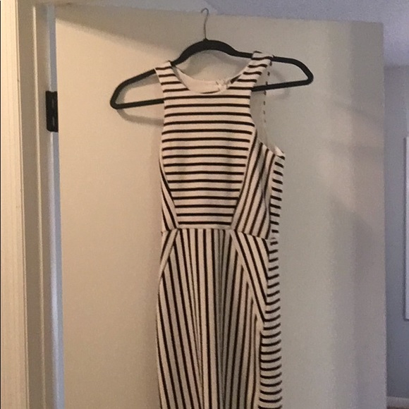black and white striped fab’rik dress - Picture 1 of 2